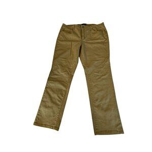 Style & Co. Straight Slim Leg Tummy Control Jeans, Khaki , 12 Petite!